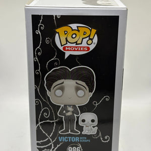 Funko POP! Movies Corpse Bride #986 Victor with Scraps Vinyl Figure FRENLY BRICKS - Open 7 Days