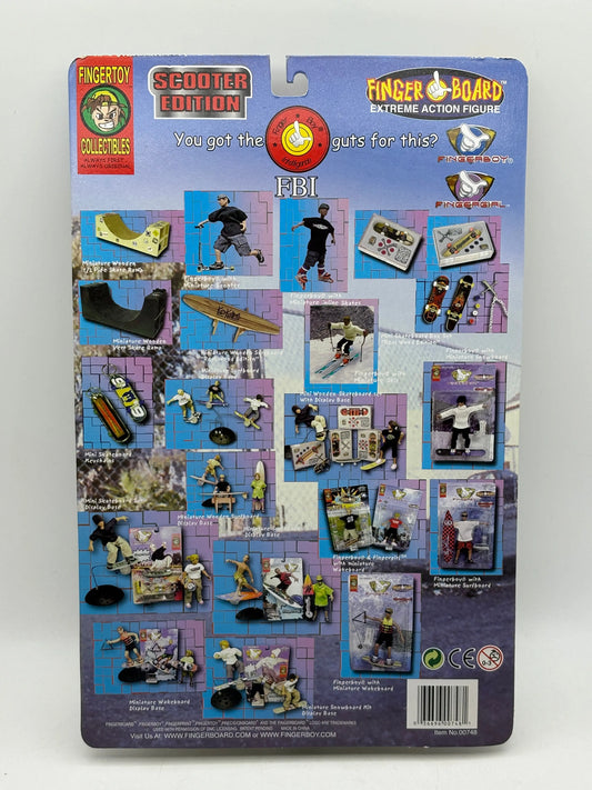 Vintage Finger Board Extreme Action Figure Scooter Edition (Black Rope) (1) FRENLY BRICKS - Open 7 Days