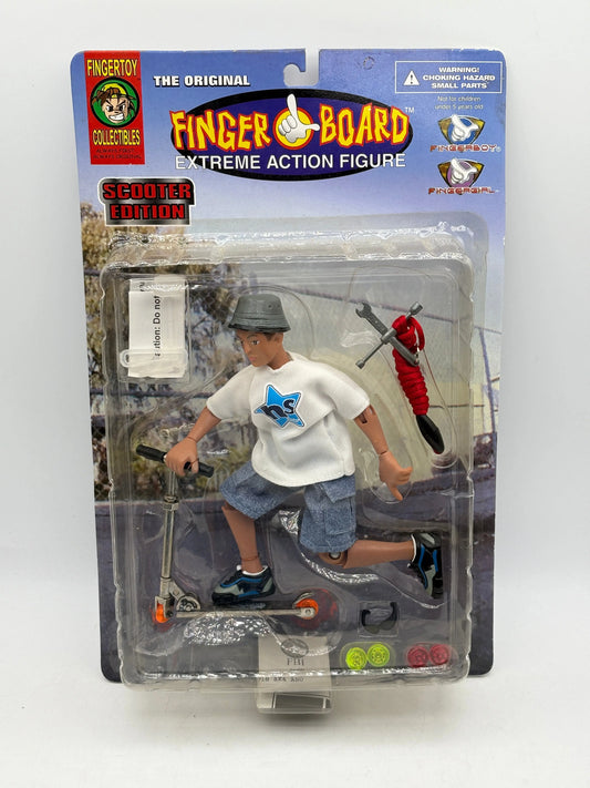Vintage Finger Board Extreme Action Figure Scooter Edition (Red Rope) FRENLY BRICKS - Open 7 Days