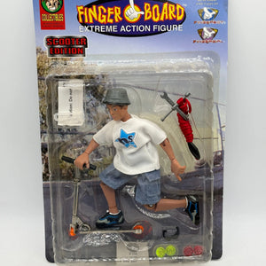 Vintage Finger Board Extreme Action Figure Scooter Edition (Red Rope) FRENLY BRICKS - Open 7 Days