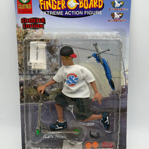 Vintage Finger Board Extreme Action Figure Scooter Edition (Blue Rope) FRENLY BRICKS - Open 7 Days