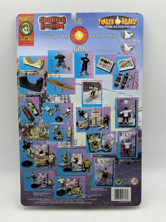 Vintage Finger Board Extreme Action Figure Scooter Edition (Blue Rope) FRENLY BRICKS - Open 7 Days
