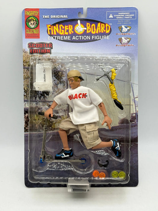 Vintage Finger Board Extreme Action Figure Scooter Edition (Yellow Rope) FRENLY BRICKS - Open 7 Days