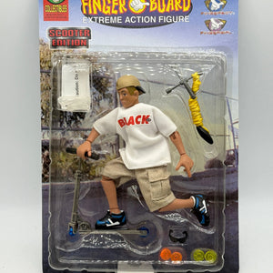 Vintage Finger Board Extreme Action Figure Scooter Edition (Yellow Rope) FRENLY BRICKS - Open 7 Days