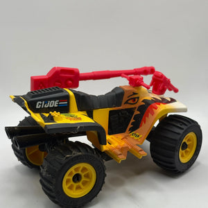 Vintage 1985 GI Joe Tiger Force Tiger Paw ATV Vehicle Incomplete FRENLY BRICKS - Open 7 Days