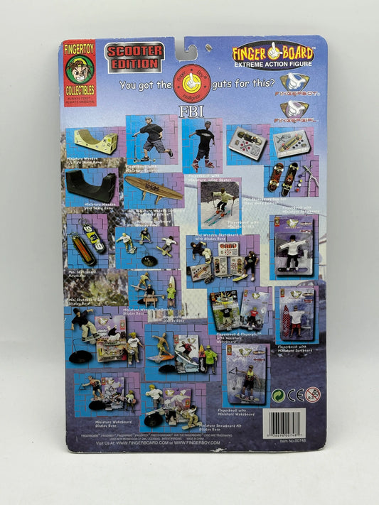Vintage Finger Board Extreme Action Figure Scooter Edition Girl (Black Rope) FRENLY BRICKS - Open 7 Days