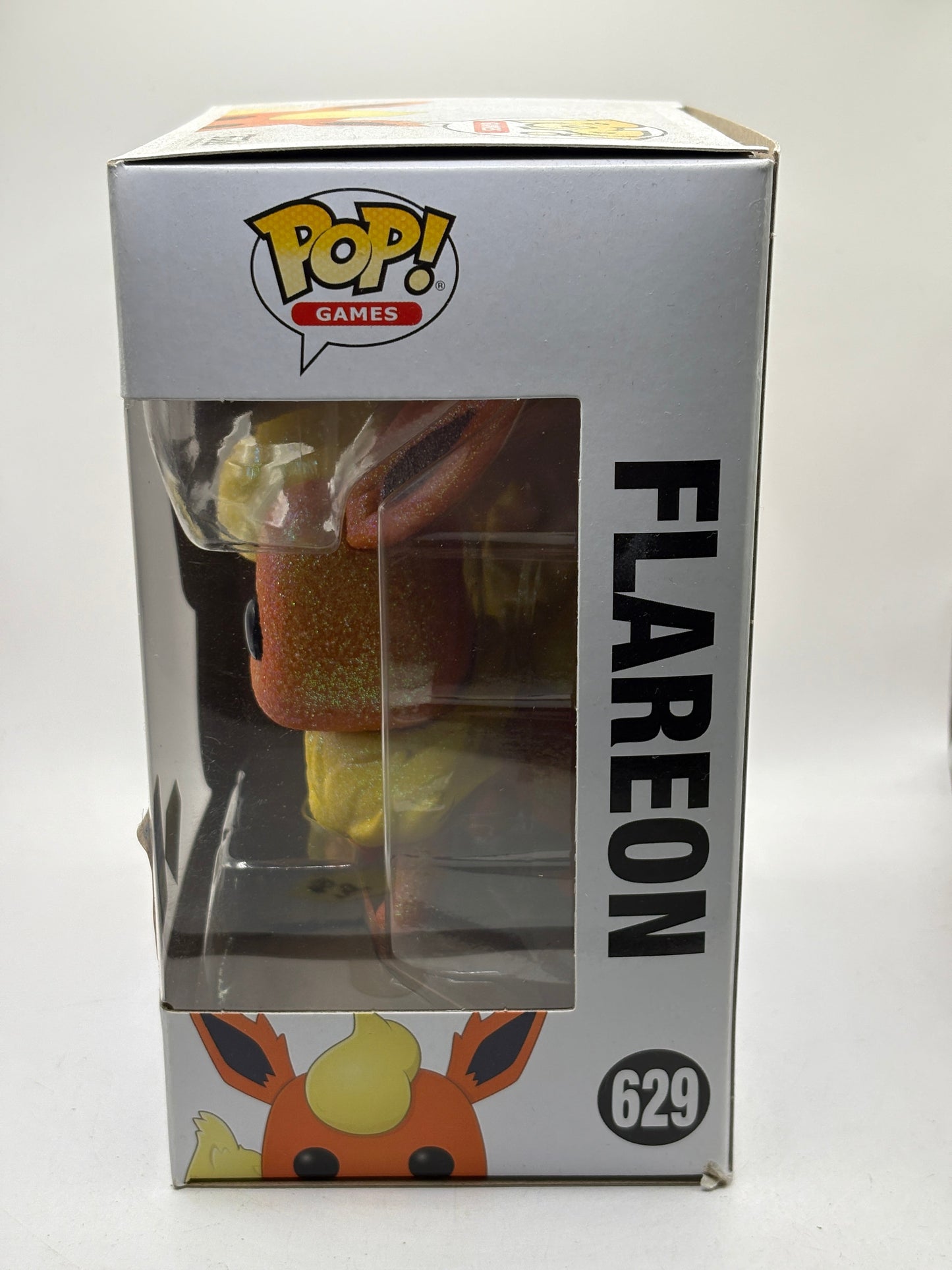 Funko POP! Games Pokemon #629 Flareon Diamond 2021 Wondrous Limited FRENLY BRICKS - Open 7 Days