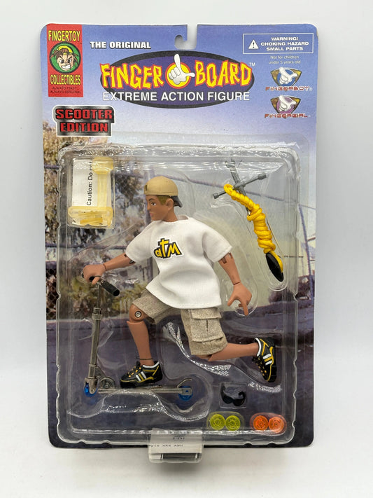 Vintage Finger Board Extreme Action Figure Scooter Edition (Yellow Rope) (1) FRENLY BRICKS - Open 7 Days