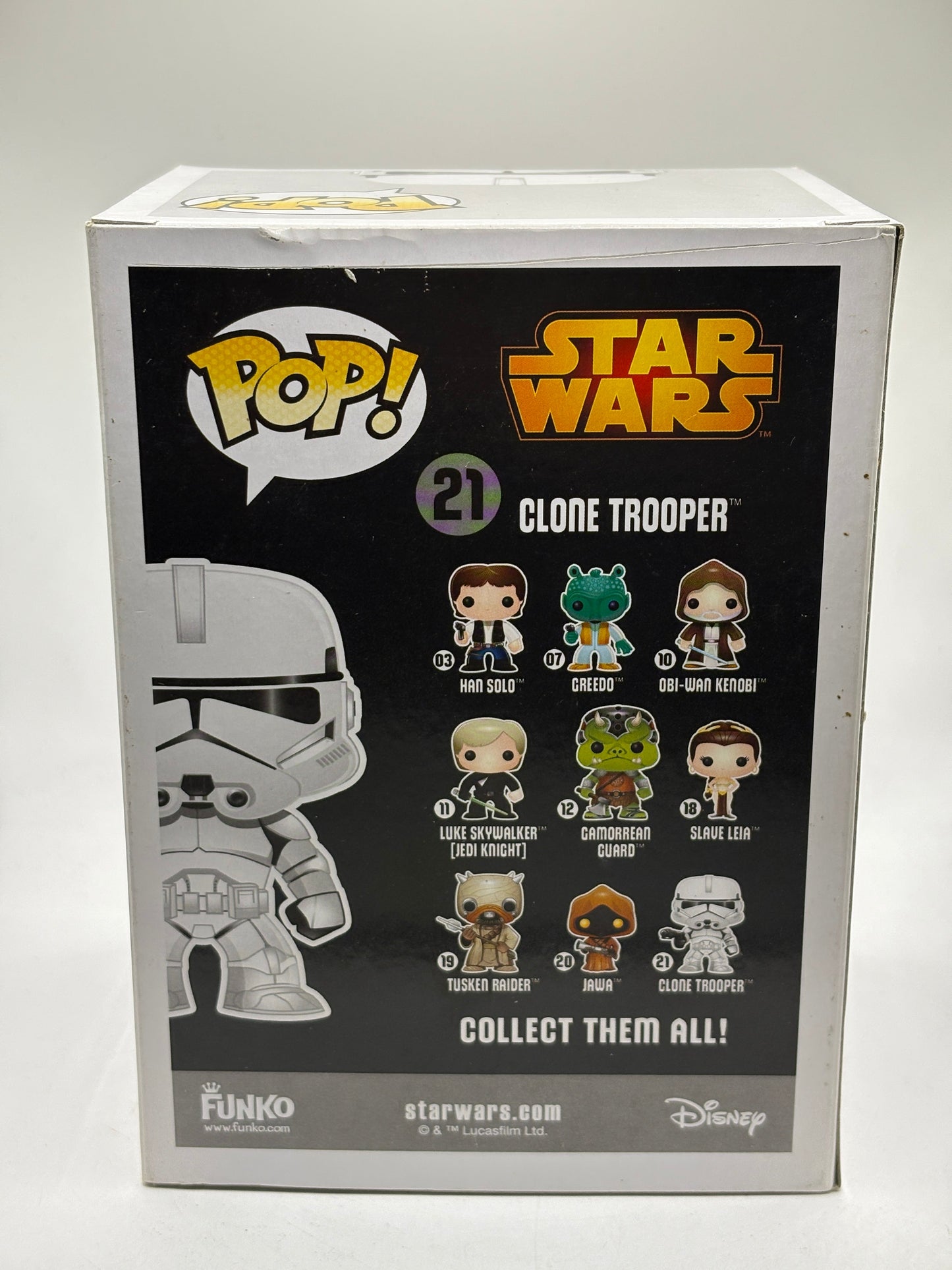 Funko POP! Star Wars #21 Clone Trooper Vinyl Bobble Head FRENLY BRICKS - Open 7 Days