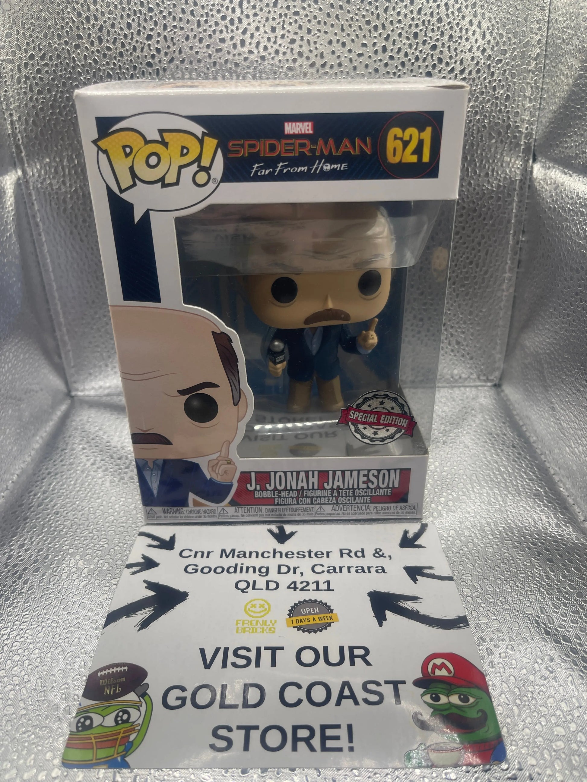 Funko POP! Marvel: J. Jonah Jameson #621 (Special Edition) Spider-Man FRENLY BRICKS - Open 7 Days