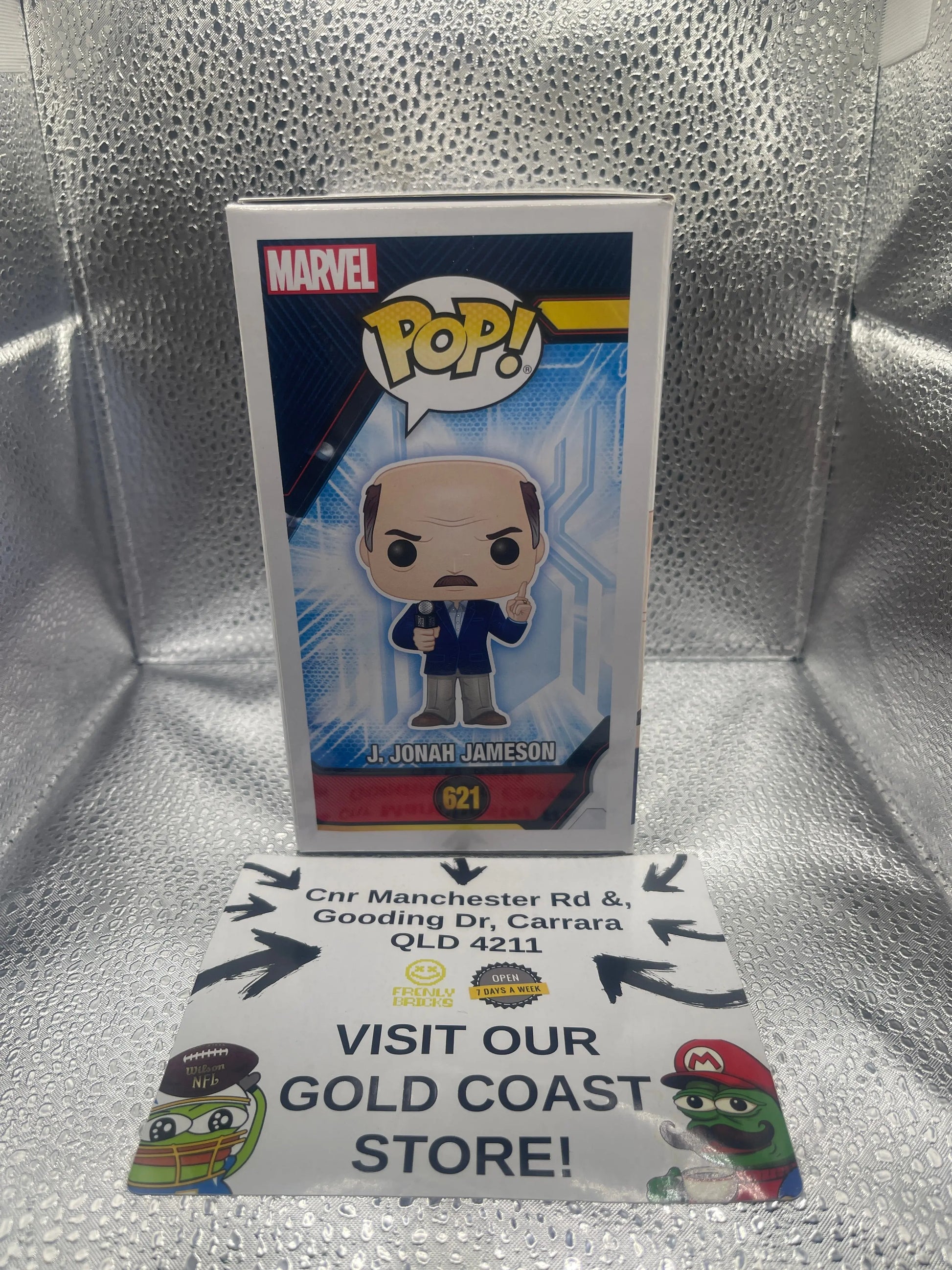 Funko POP! Marvel: J. Jonah Jameson #621 (Special Edition) Spider-Man FRENLY BRICKS - Open 7 Days