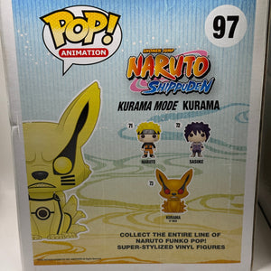Funko POP! Animation Naruto Shippuden #97 Kurama Mode Kurama Glow *Box Damage FRENLY BRICKS - Open 7 Days