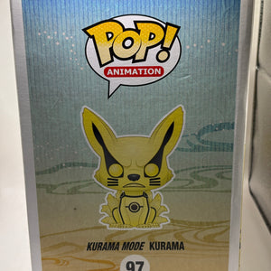 Funko POP! Animation Naruto Shippuden #97 Kurama Mode Kurama Glow *Box Damage FRENLY BRICKS - Open 7 Days