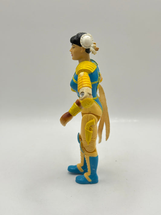 Vintage 1993 Street Fighter Chun Li Action Figure 4" GI JOE Hasbro FRENLY BRICKS - Open 7 Days