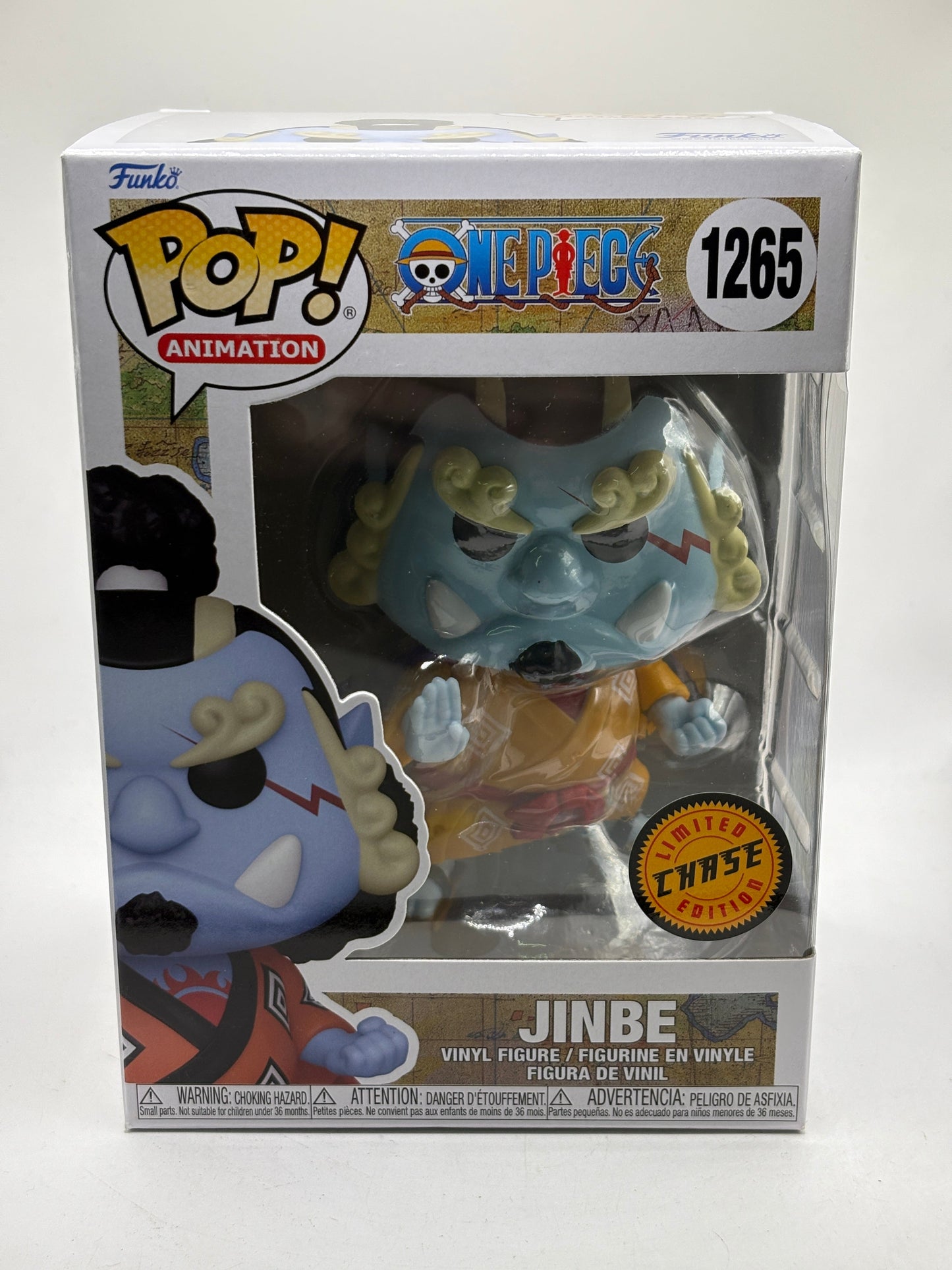 Funko POP! Animation One Piece #1265 Jinbe Limited Chase FRENLY BRICKS - Open 7 Days