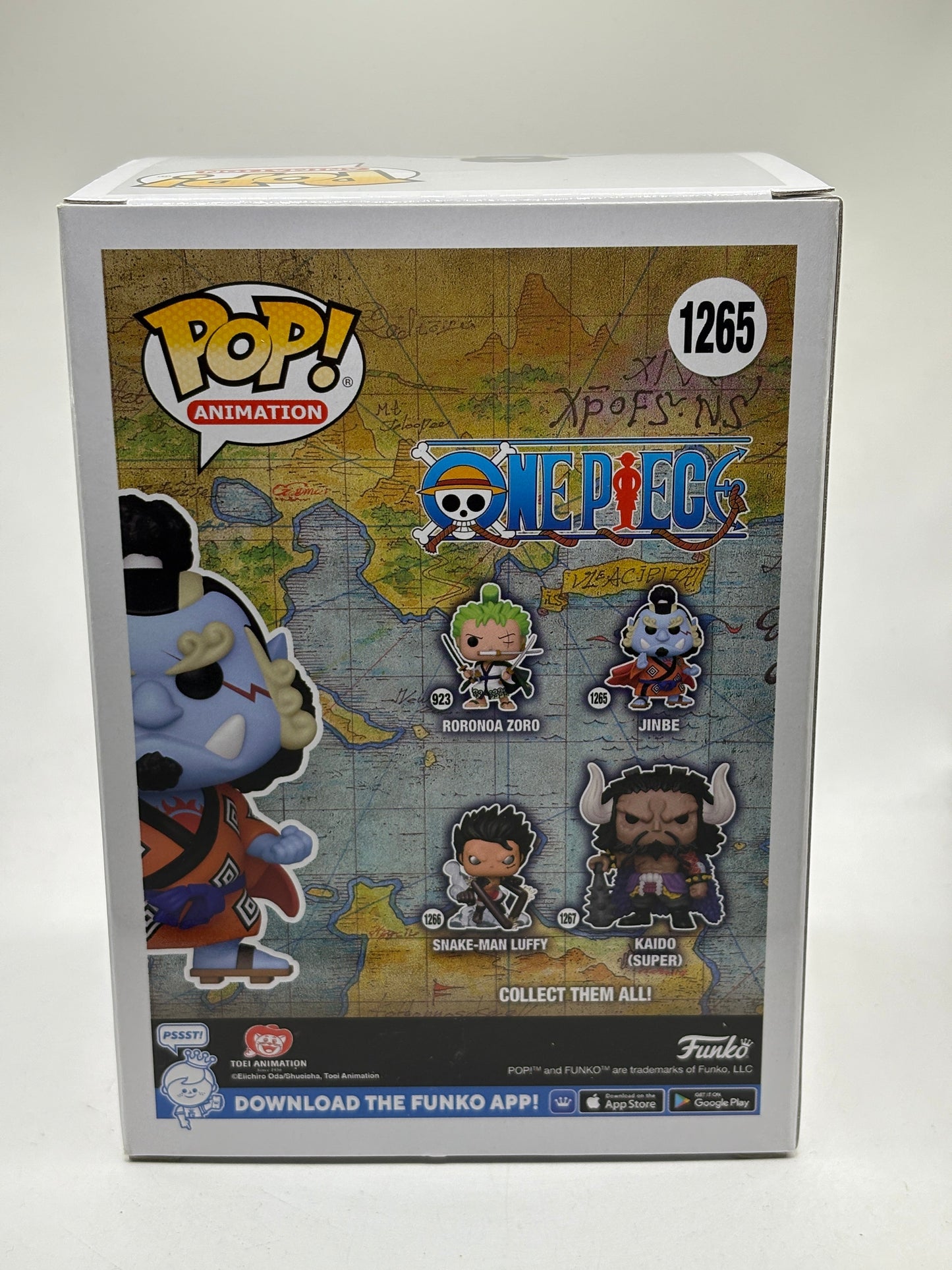 Funko POP! Animation One Piece #1265 Jinbe Limited Chase FRENLY BRICKS - Open 7 Days