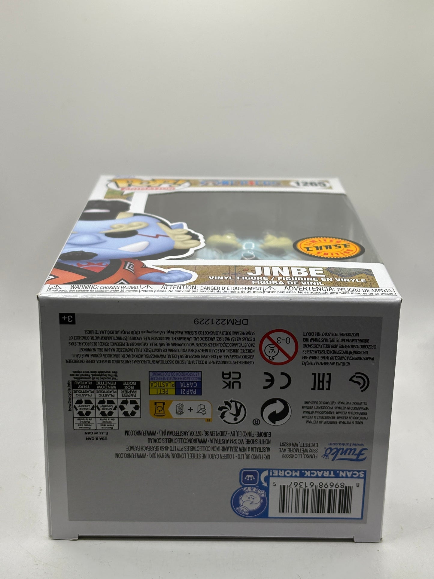Funko POP! Animation One Piece #1265 Jinbe Limited Chase FRENLY BRICKS - Open 7 Days