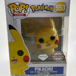 Funko POP! Games Pokemon #553 Pikachu Diamond Special Edition FRENLY BRICKS - Open 7 Days