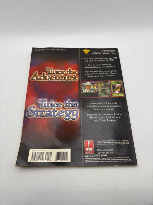 2001 YU-GI-OH DARK DUEL STORIES GBC FORBIDDEN MEMORIES PSX Prima Game Guide FRENLY BRICKS - Open 7 Days