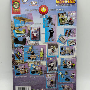 Vintage Finger Board Miniature Scooter Brand New Sealed (White  Rope) FRENLY BRICKS - Open 7 Days