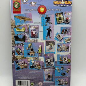 Vintage Finger Board Miniature Scooter Brand New Sealed (White Rope) FRENLY BRICKS - Open 7 Days