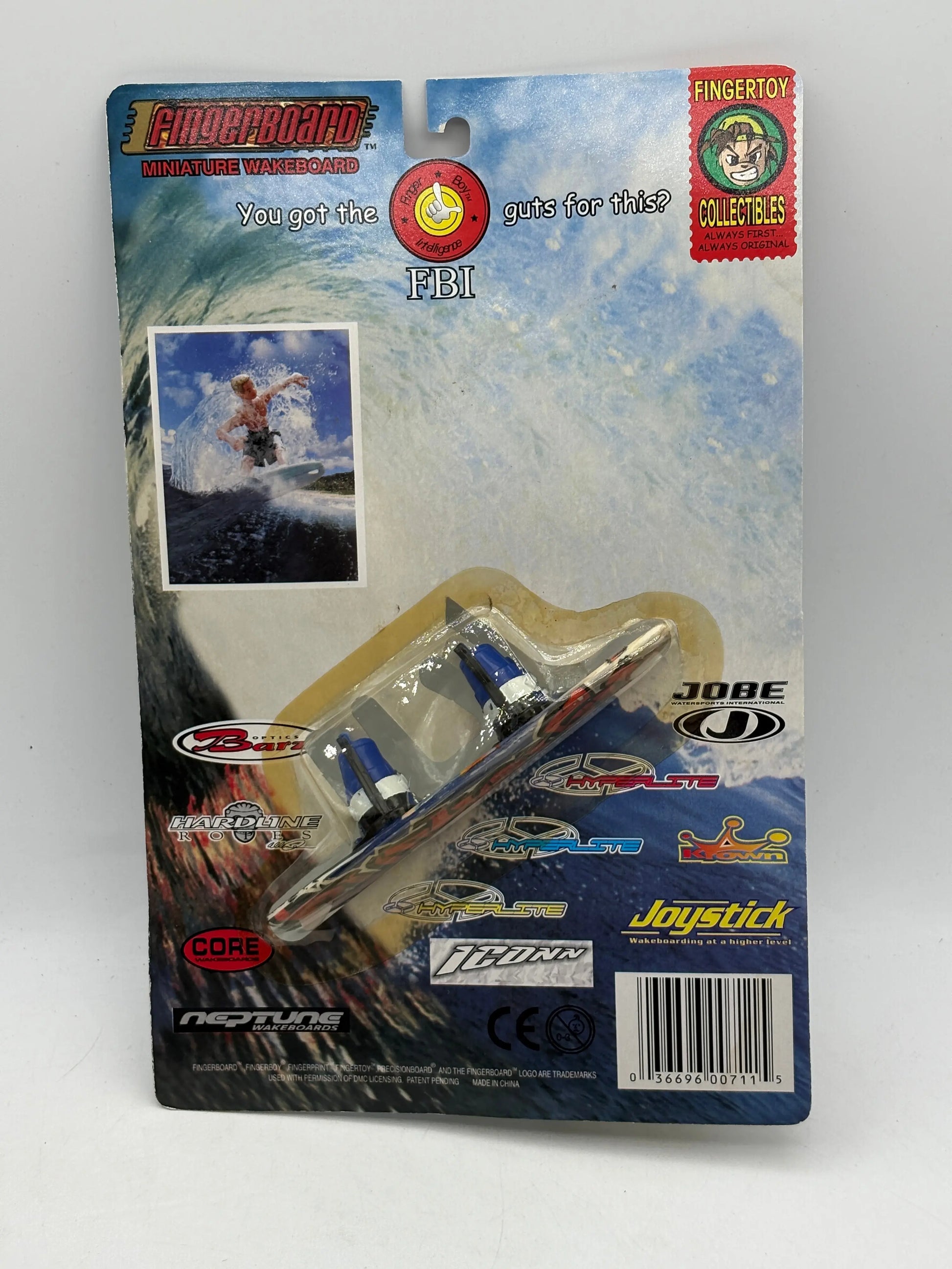 Vintage Finger Board Miniature Wakeboard Action Figure Sealed FRENLY BRICKS - Open 7 Days