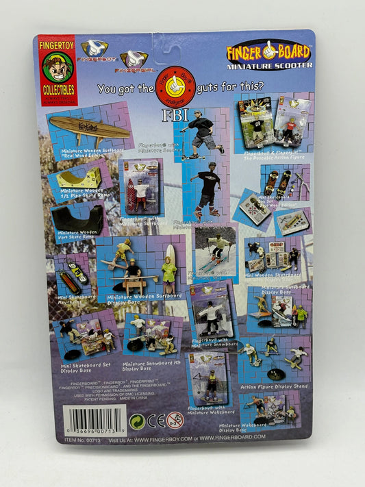 Vintage Finger Board Miniature Scooter Brand New Sealed (Yellow  Rope) FRENLY BRICKS - Open 7 Days