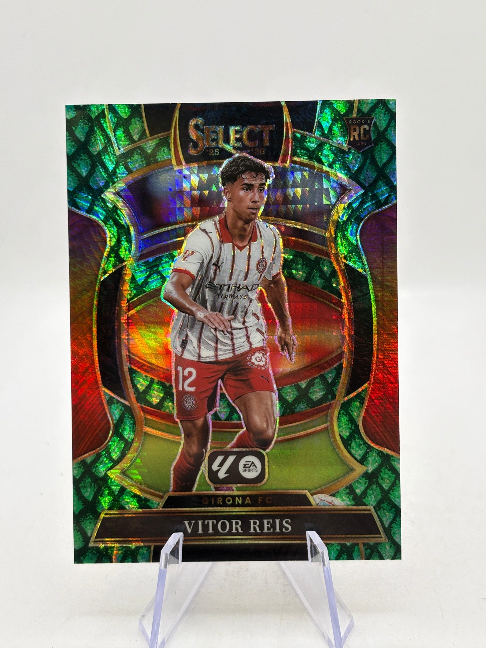 Panini La Liga Select 25-26 Vitor Reis RC /28 Dragon Scale SP image 1