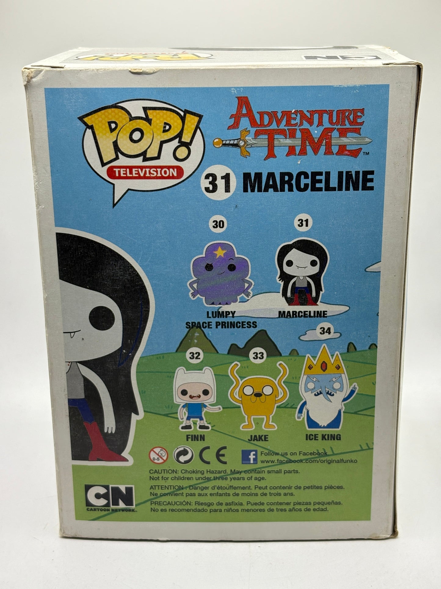 Funko POP! Television Adventure Time #31 Marceline Vinyl Figure *Box Damage FRENLY BRICKS - Open 7 Days