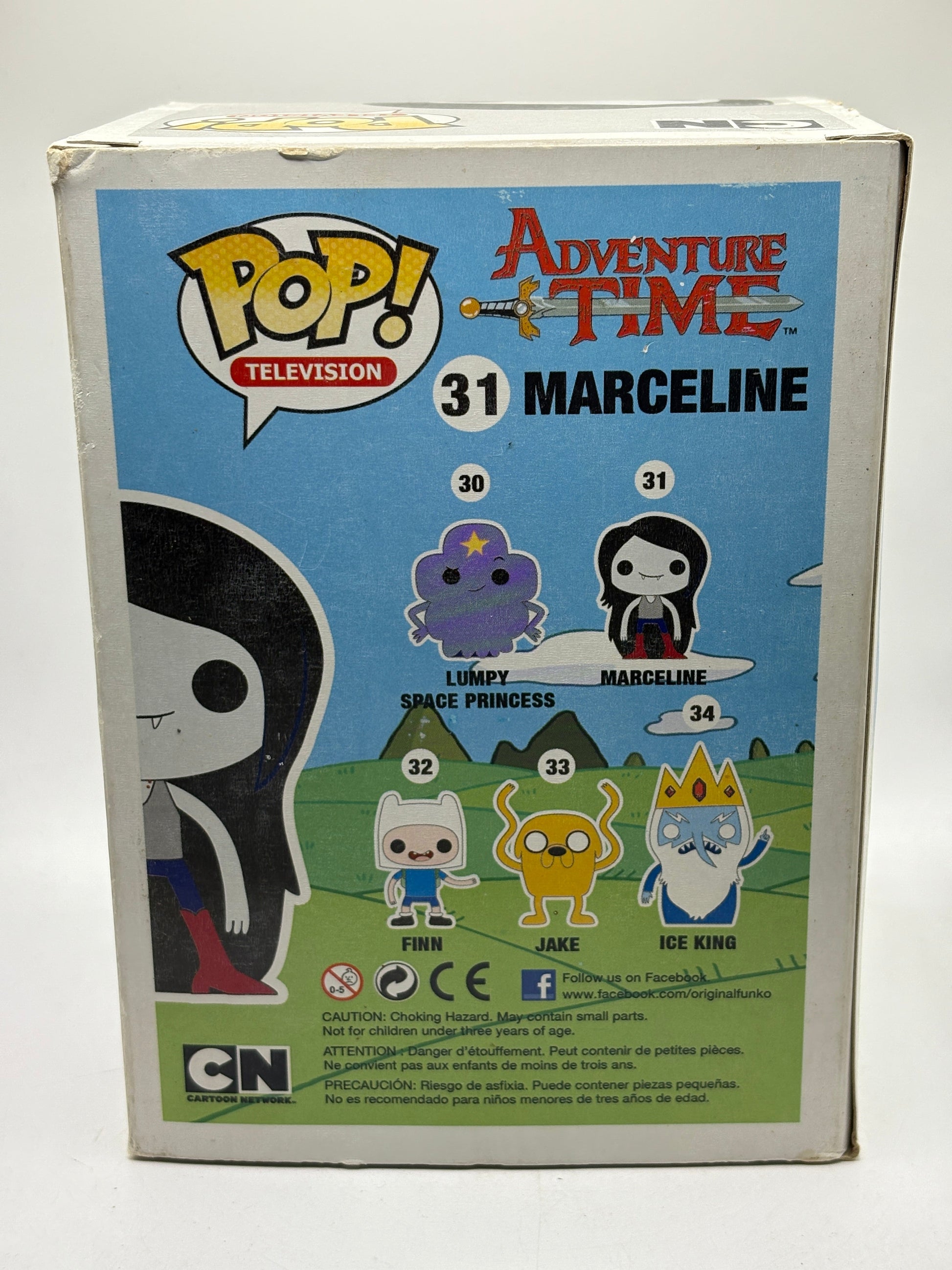 Funko POP! Television Adventure Time #31 Marceline Vinyl Figure *Box Damage FRENLY BRICKS - Open 7 Days