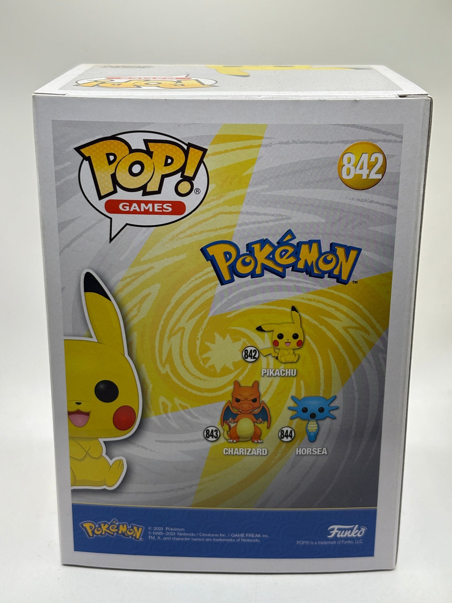 Funko POP! Games Pokemon #842 Pikachu Diamond 2021 Fall Con FRENLY BRICKS - Open 7 Days