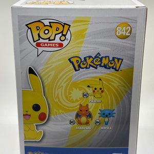 Funko POP! Games Pokemon #842 Pikachu Diamond 2021 Fall Con FRENLY BRICKS - Open 7 Days