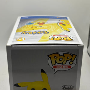 Funko POP! Games Pokemon #842 Pikachu Diamond 2021 Fall Con FRENLY BRICKS - Open 7 Days