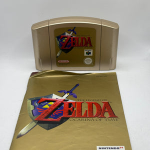 The Legend of Zelda: Ocarina of Time N64 Collector's Edition Gold Cartridge FRENLY BRICKS - Open 7 Days