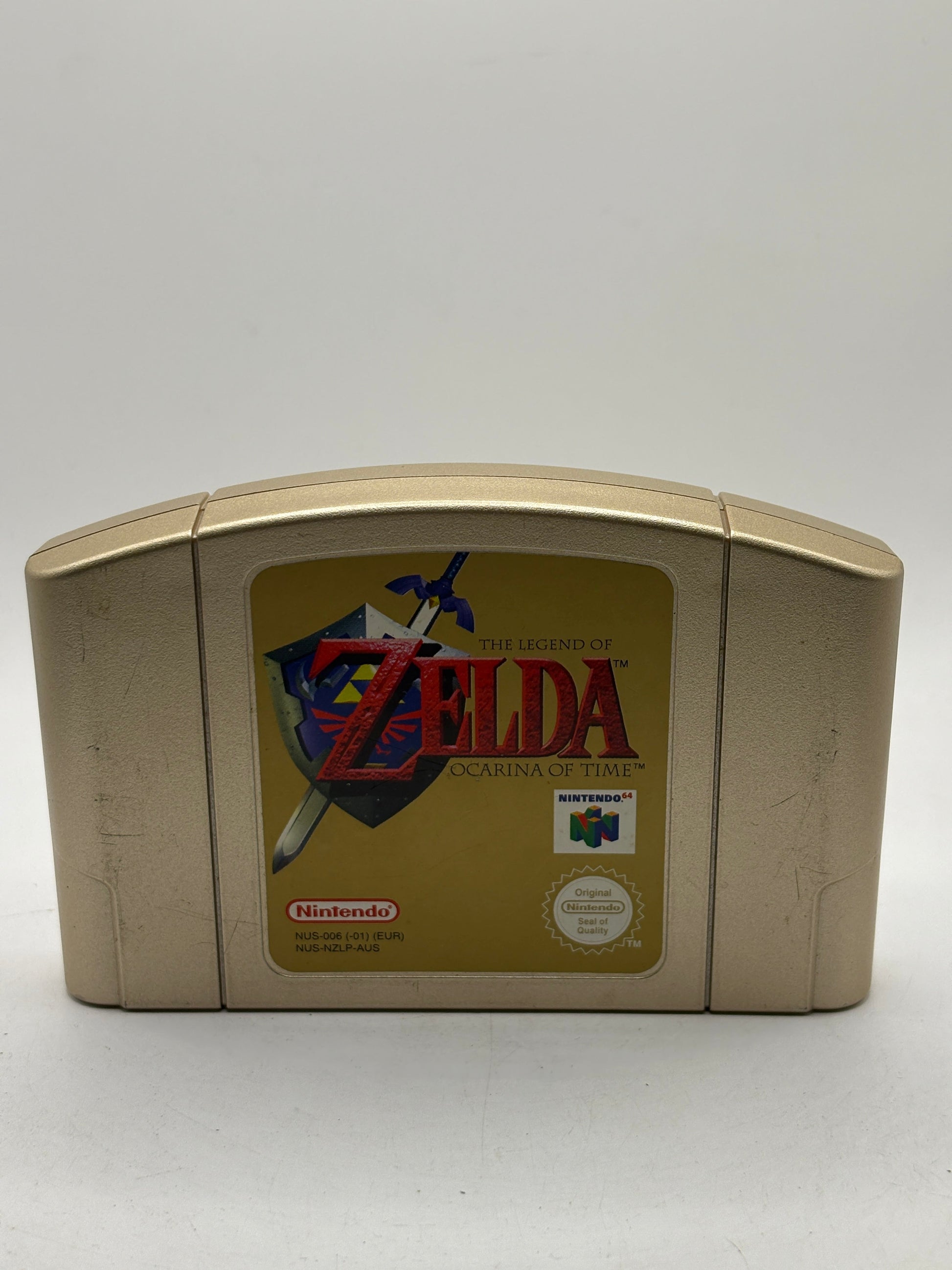 The Legend of Zelda: Ocarina of Time N64 Collector's Edition Gold Cartridge FRENLY BRICKS - Open 7 Days