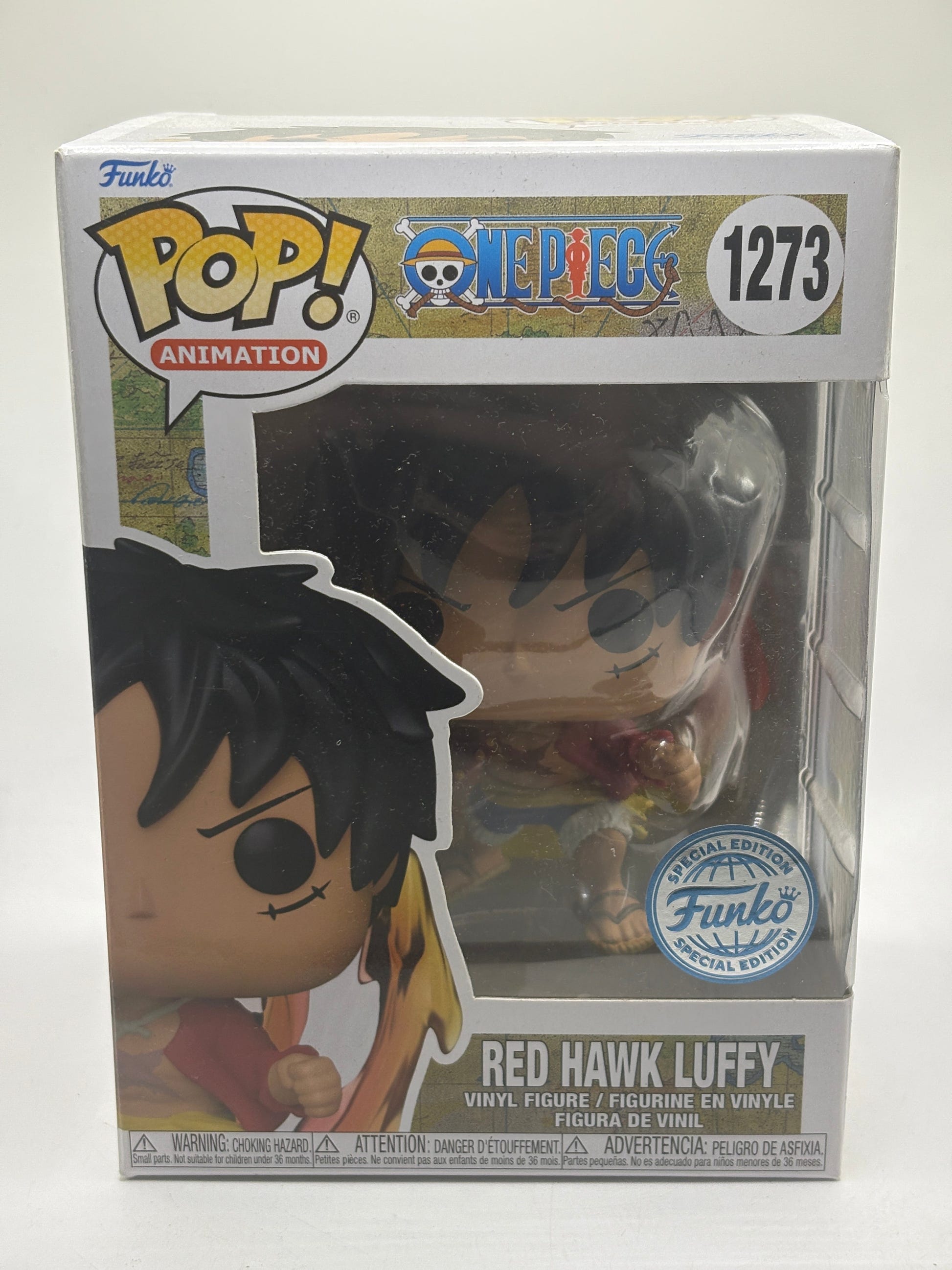 Funko POP! Animation One Piece #1273 Red Hawk Luffy Special Edition FRENLY BRICKS - Open 7 Days image 1