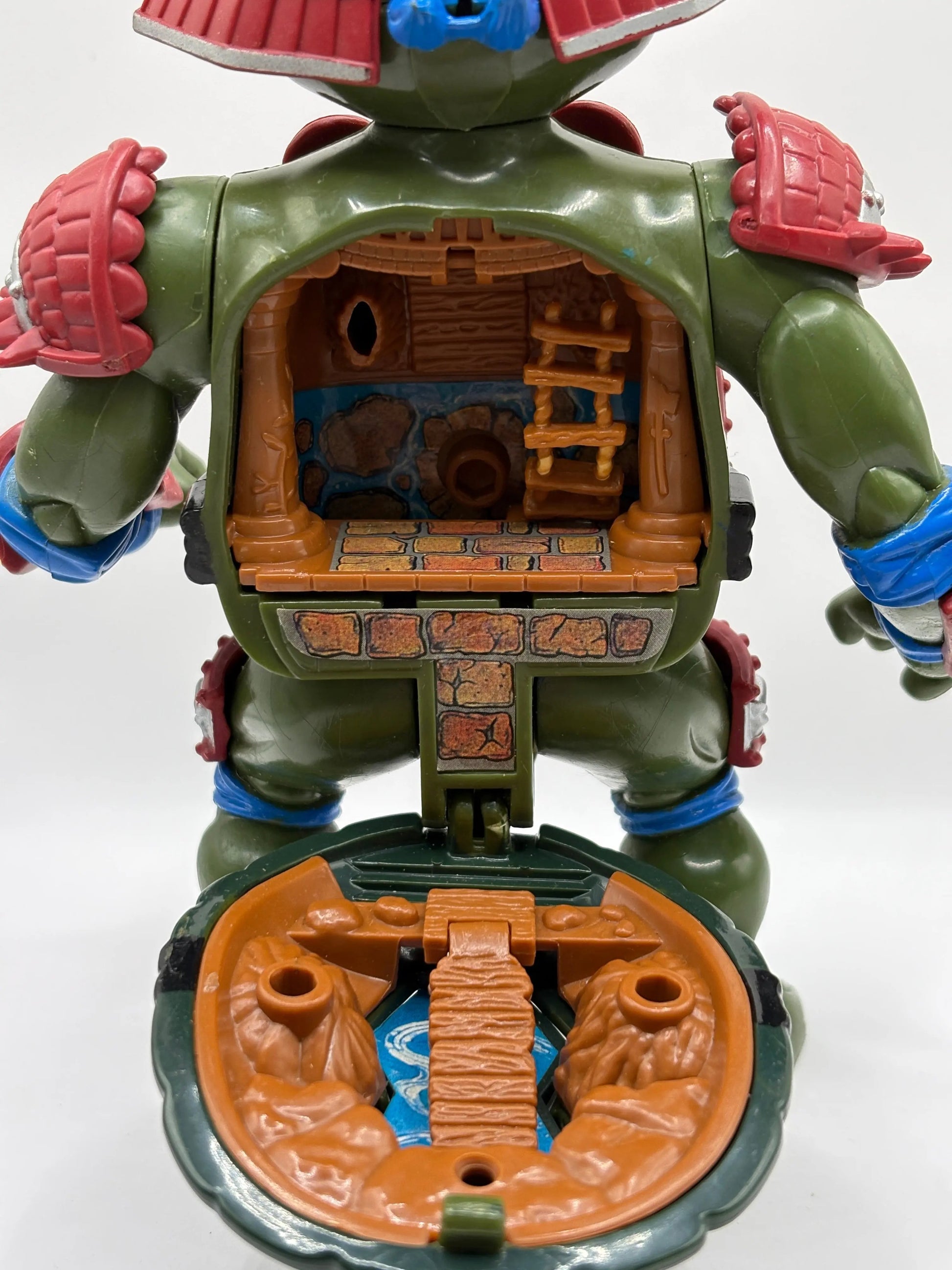 1996 Teenage Mutant Ninja Turtle Leonardo’s Mini Mutant Battle Castle Playset FRENLY BRICKS - Open 7 Days