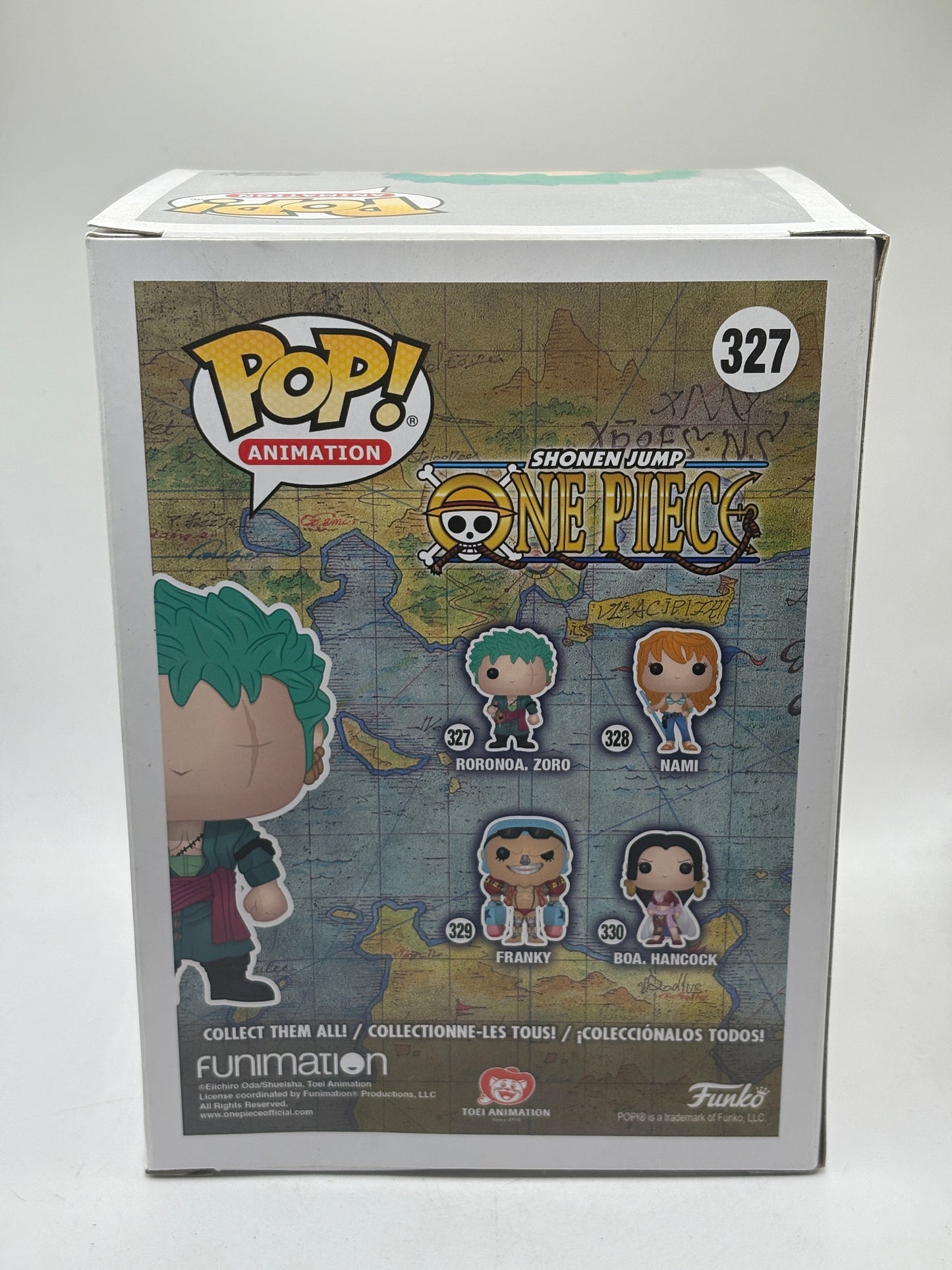 Funko POP! Animation One Piece #327 Roronoa. Zoro Vinyl Figure FRENLY BRICKS - Open 7 Days
