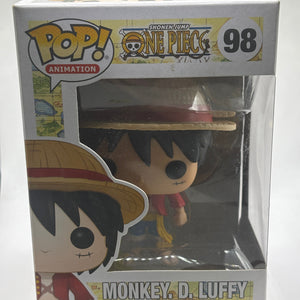 Funko POP! Animation One Piece #98 Monkey D Luffy Vinyl Figure FRENLY BRICKS - Open 7 Days