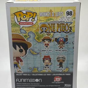Funko POP! Animation One Piece #98 Monkey D Luffy Vinyl Figure FRENLY BRICKS - Open 7 Days