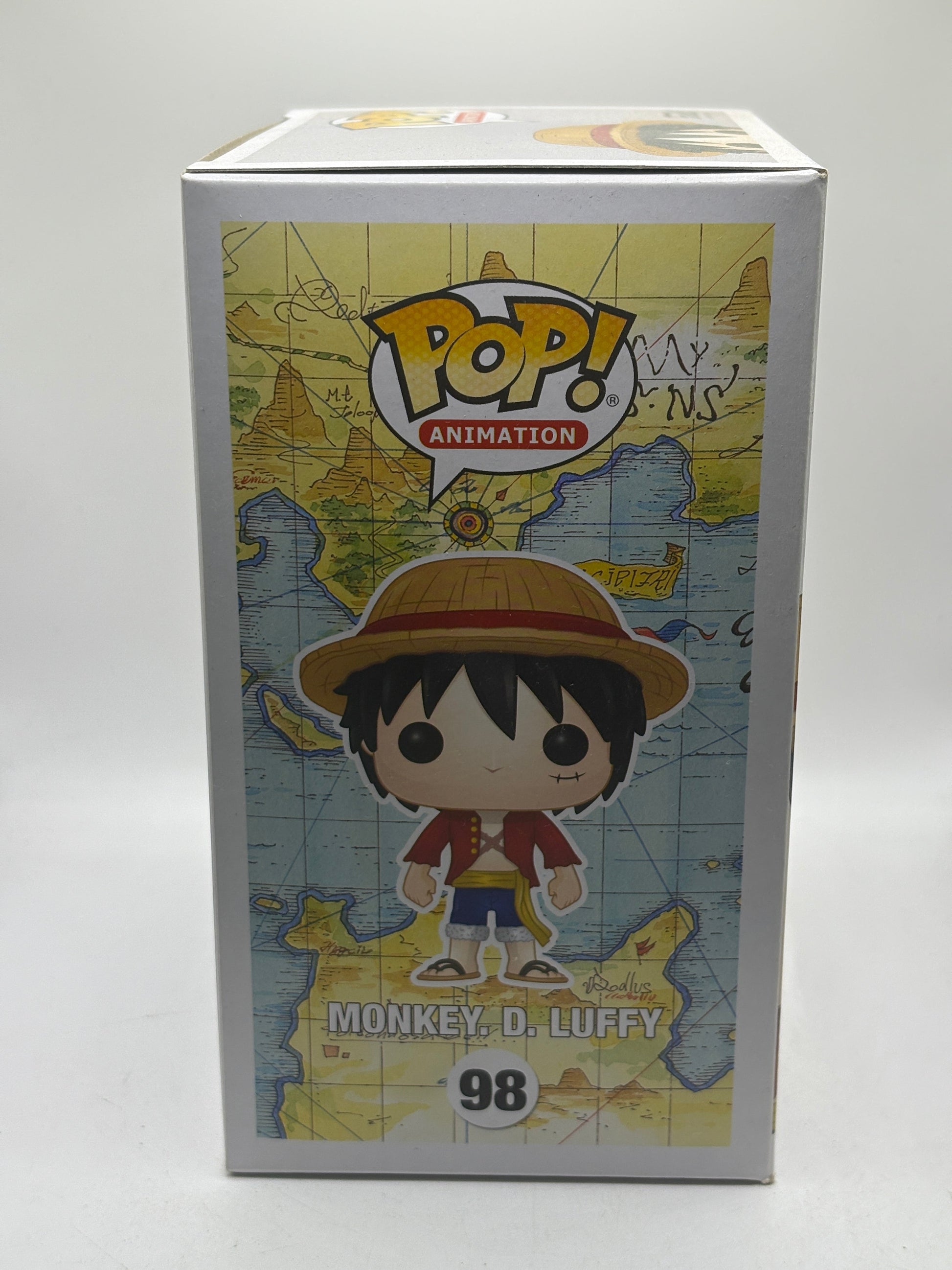 Funko POP! Animation One Piece #98 Monkey D Luffy Vinyl Figure FRENLY BRICKS - Open 7 Days