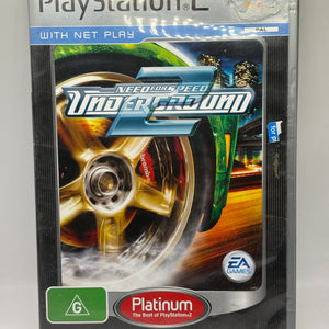 Need For Speed Underground 2 PLAYSTATION 2 Platinum PS2 Complete PAL FRENLY BRICKS - Open 7 Days