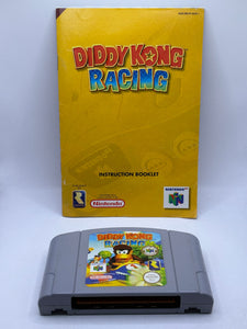 Diddy Kong Racing Nintendo 64 PAL Game Cartridge N64 with Manual