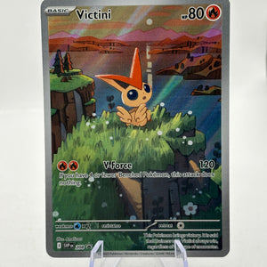 Pokemon TCG SVP Promos - Victini SVP208 Black Star Promo Illustration Rare FRENLY BRICKS - Open 7 Days