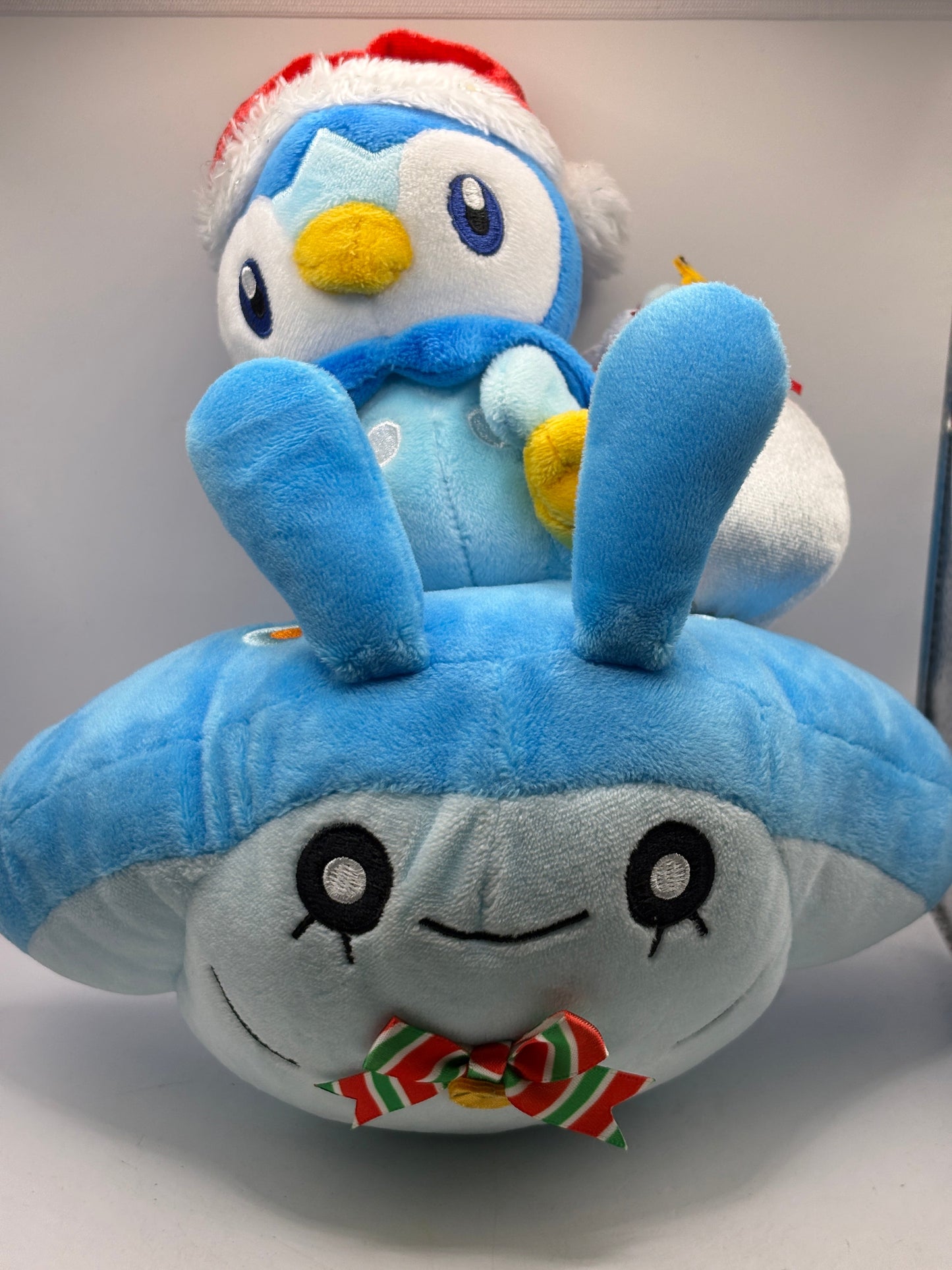Pokemon Center Christmas Piplup Mantyke Plush Excellent JAPAN FRENLY BRICKS - Open 7 Days