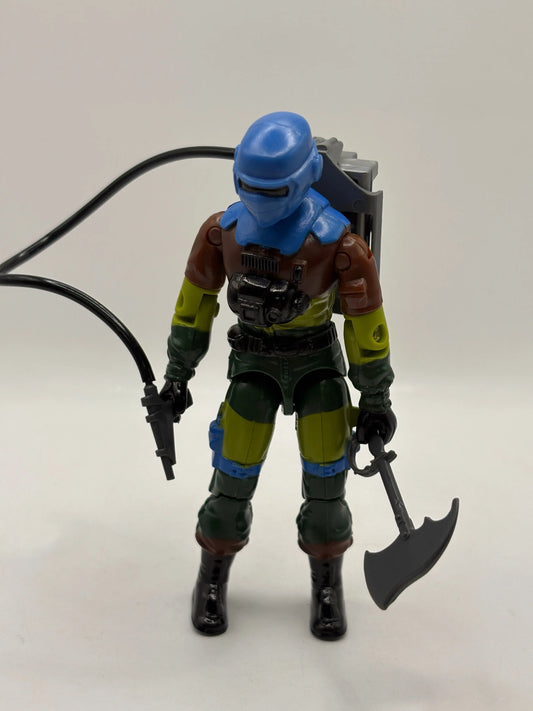 G.I.Joe Vintage 1989 Barbecue V2 Action Figure Loose with Accessories FRENLY BRICKS - Open 7 Days