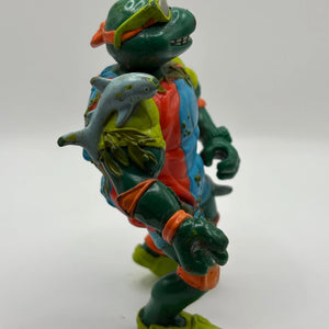 1990 TMNT Teenage Mutant Ninja Turtles Mike the Sewer Surfer Playmates Loose FRENLY BRICKS - Open 7 Days