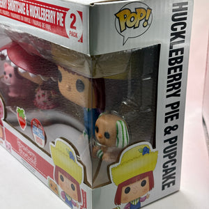 Funko POP! Strawberry Shortcake & Huckleberry Pie 2 Pack Scented 2016 NYCC FRENLY BRICKS - Open 7 Days