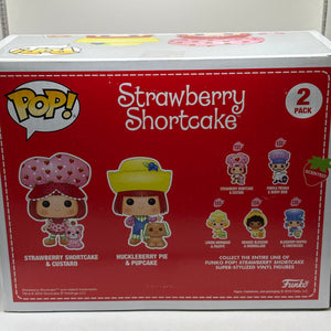Funko POP! Strawberry Shortcake & Huckleberry Pie 2 Pack Scented 2016 NYCC FRENLY BRICKS - Open 7 Days