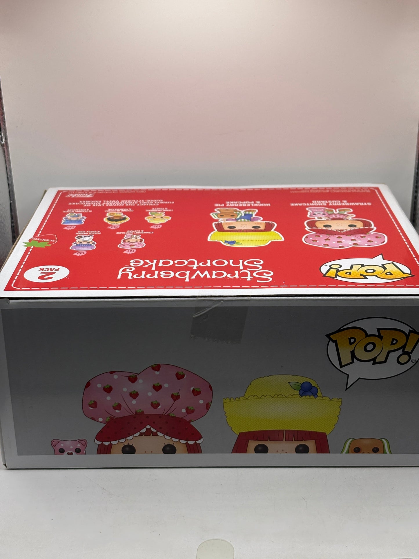 Funko POP! Strawberry Shortcake & Huckleberry Pie 2 Pack Scented 2016 NYCC FRENLY BRICKS - Open 7 Days